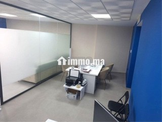 Plateau Bureau 59m2 Quartier Oasis - Bureau à louer - Casablanca