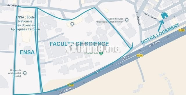 BELLE APPART ET STUDIO DE 5 MINUTE ENSA ET FACULTE - Location Immobilier - Tetouan - photo 1