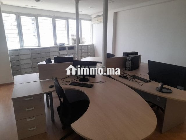Plateau equipe open space 120m a loue bd zerktouni - Location Immobilier - Casablanca - photo 1