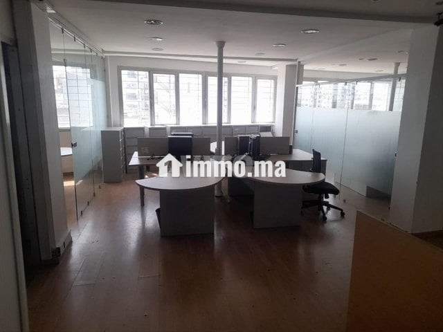 Plateau equipe open space 120m a loue bd zerktouni - Location Immobilier - Casablanca - photo 4