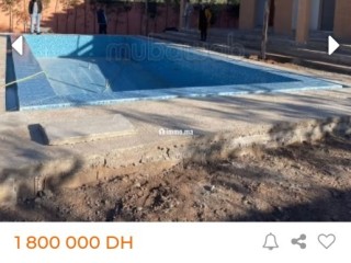 Villa semi-finie à Ghmat – Vue Atlas & Piscine - Villa à vendre - Marrakech