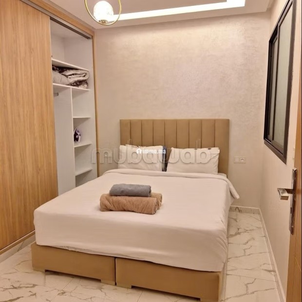 Location d'un appartement à Hay Mohammadi. Superficie 60 m². Salon typique marocain, résidence sécurisée - Vente Immobilier - Agadir - photo 2