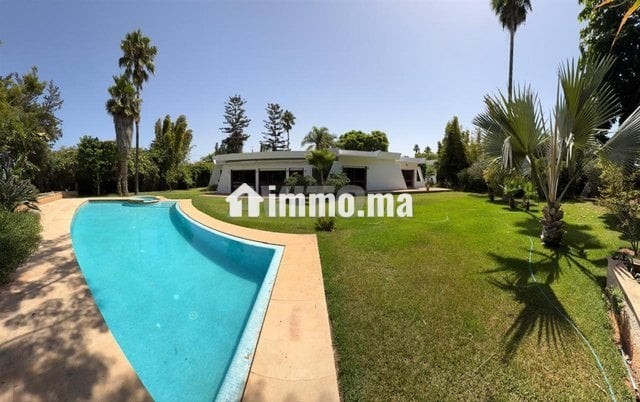 Villa plain-pied A LOUER à Souissi - Location Immobilier - Rabat - photo 1