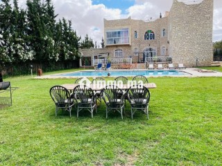 Location saisonnière villa haut standing à Ounagha. 5 belles chambres. Vue sur les montagnes, double vitrage. - Maison à vendre - Essaouira