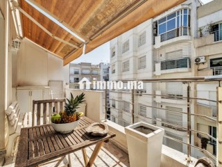 Appartement de vacances à louer à Triangle d'Or. 2 chambres agréables. Cheminée, piscine - Appartement à vendre - Casablanca