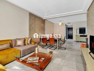 Appartement de vacances à louer à Triangle d'Or. 2 chambres agréables. Cheminée, piscine - Appartement à vendre - Casablanca