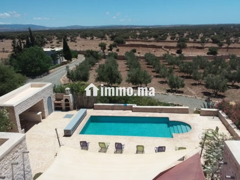 Villa de standing à louer pour vos vacances à Douar Laarab. 6 grandes pièces. Nombres minimum de nuits 2 - Vente Immobilier - Essaouira - photo 3