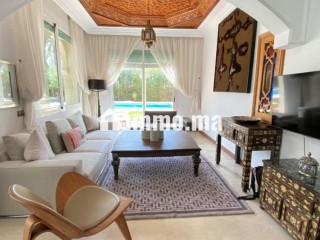 Location saisonnière villa de luxe à Agdal. 4 pièces. Piscine, climatisation - Maison à vendre