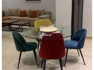 Appartements à louer à Ain Diab. 2 belles chambres. Cheminée, piscine - Appartement à vendre - Casablanca
