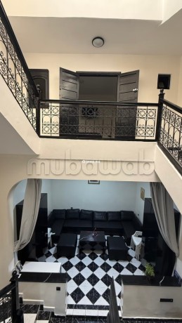 superbe-riad-a-louer-a-lentree-de-la-palmeraie-ennakhil-palmeraie-surface-de-150-m2-meuble-big-0