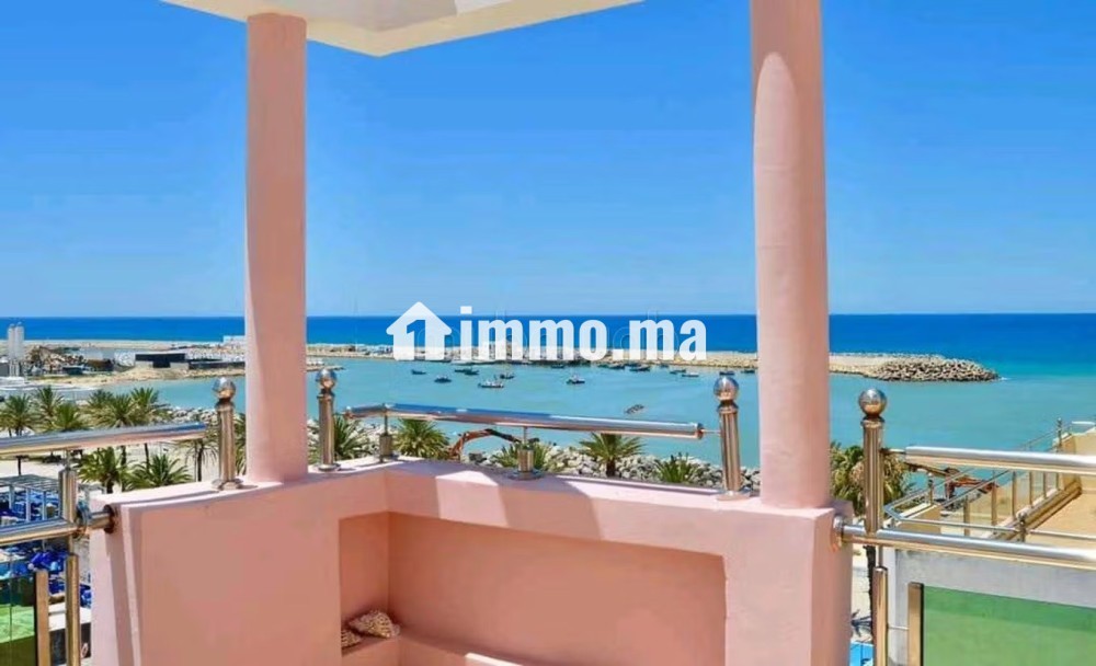 Location d'un appartement à Asilah. 2 grandes pièces. Antenne parabolique, résidence sécurisée - Vente Immobilier - Asilah - photo 1