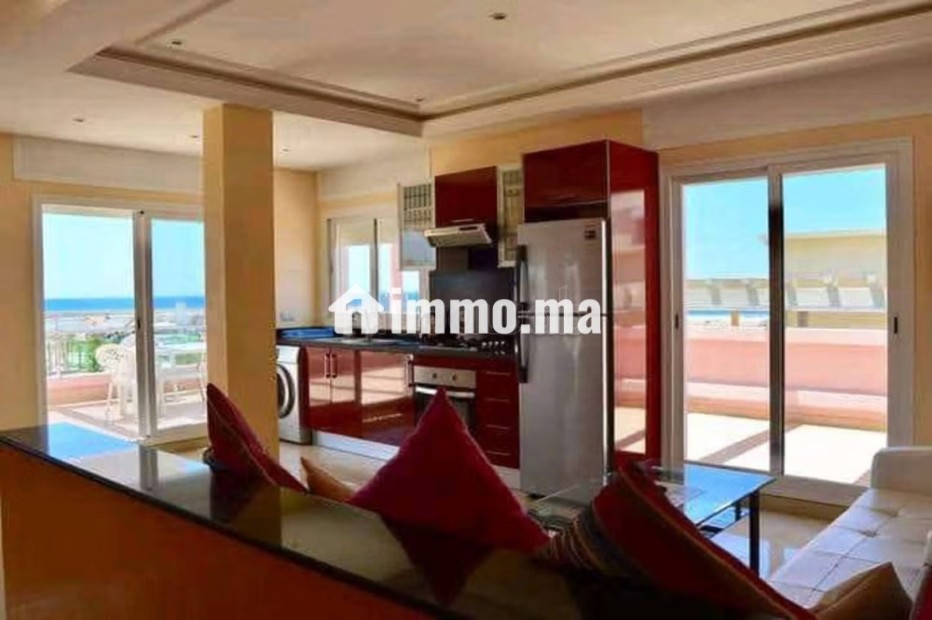 Location d'un appartement à Asilah. 2 grandes pièces. Antenne parabolique, résidence sécurisée - Vente Immobilier - Asilah - photo 6