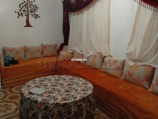 Location saisonnière à Fnideq. 2 pièces. Antenne parabolique et Porte blindée - Appartement à vendre