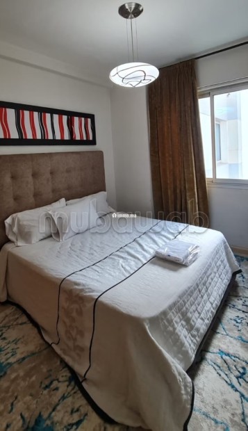 Appartements à louer à De La Plage. 1 Pièce. Salon traditionnel et porte blindée - Vente Immobilier - Tanger - photo 5