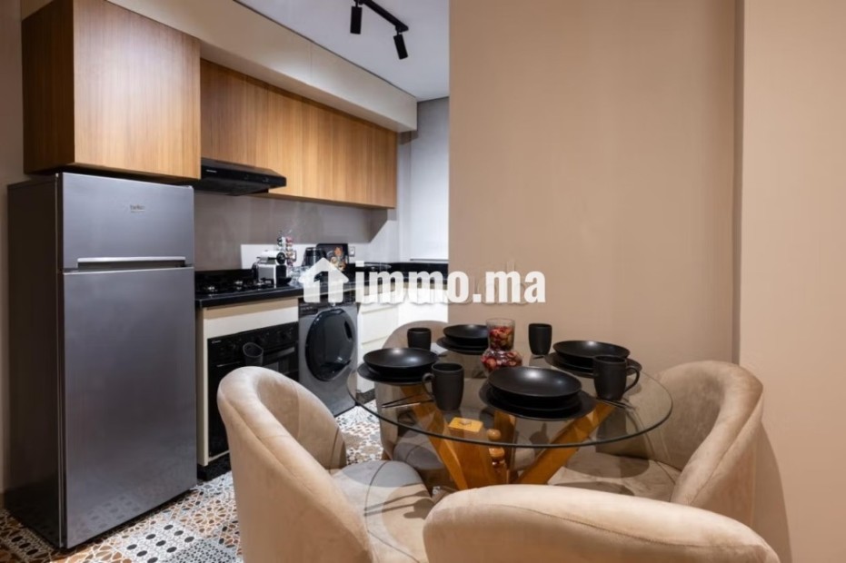 Très bel appartement en location journalière en Hassan Centre Ville. 1 Pièce. Bien meublé - Vente Immobilier - Rabat - photo 8