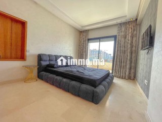 Appartement en location à Racine sans vis a vis. Surface totale 130 m². Bien meublé - Appartement à louer - Casablanca