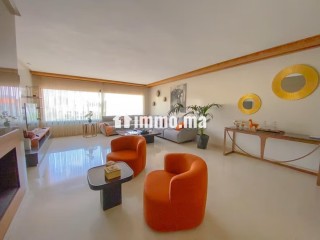 Appartement en location à Racine sans vis a vis. Surface totale 130 m². Bien meublé - Appartement à louer - Casablanca