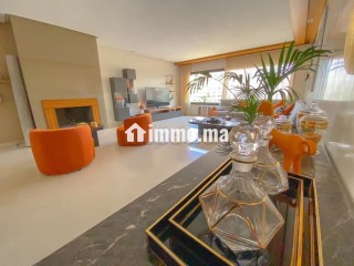 Appartement en location à Racine sans vis a vis. Surface totale 130 m². Bien meublé - Appartement à louer - Casablanca