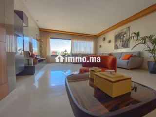 Appartement en location à Racine sans vis a vis. Surface totale 130 m². Bien meublé - Appartement à louer - Casablanca