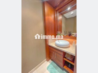 Appartement en location à Racine sans vis a vis. Surface totale 130 m². Bien meublé - Appartement à louer - Casablanca