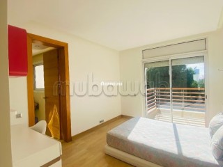 Villa bout de bande à louer meublé sur CGI Bouskoura - Villa à louer