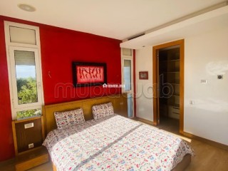Villa bout de bande à louer meublé sur CGI Bouskoura - Villa à louer