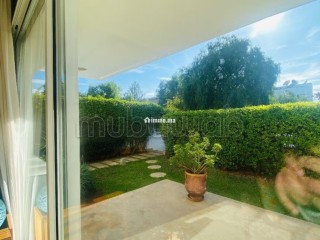 Villa bout de bande à louer meublé sur CGI Bouskoura - Villa à louer