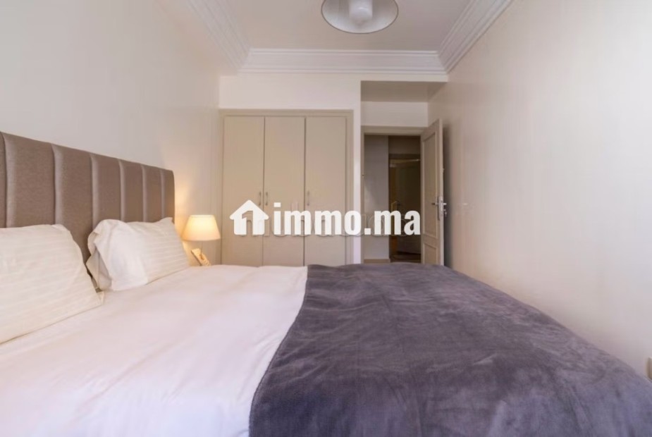 Magnifique appartement meublé 3 chambres a louer sur Triangle dor - Location Immobilier - Casablanca - photo 6
