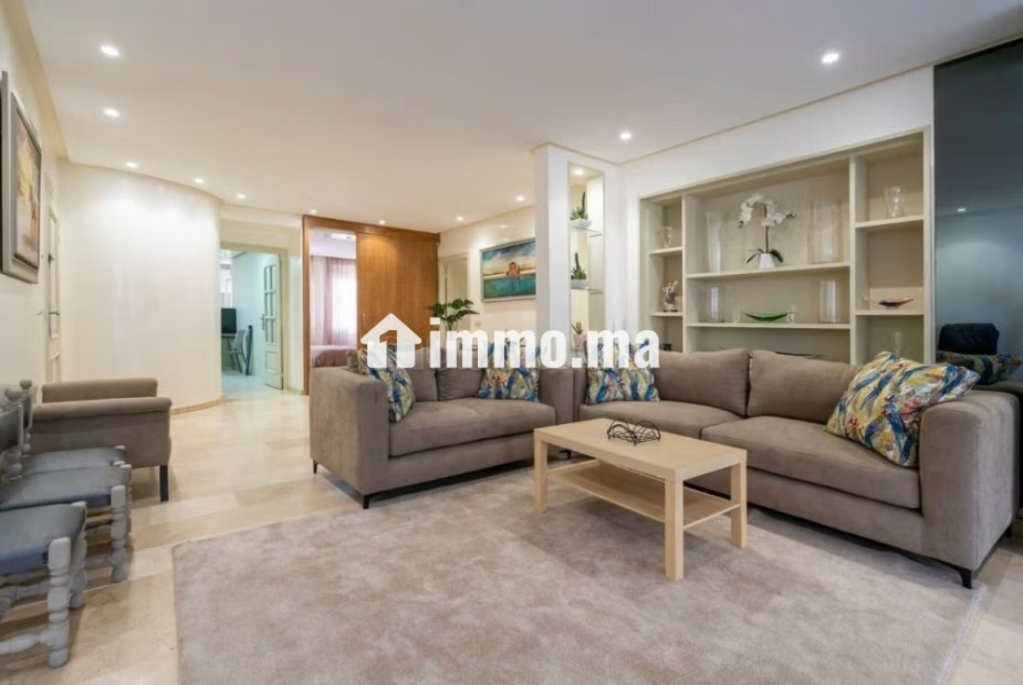 Magnifique appartement meublé 3 chambres a louer sur Triangle dor - Location Immobilier - Casablanca - photo 8