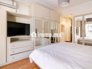 Magnifique appartement meublé 3 chambres a louer sur Triangle dor - Appartement à louer - Casablanca