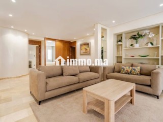 Magnifique appartement meublé 3 chambres a louer sur Triangle dor - Appartement à louer - Casablanca