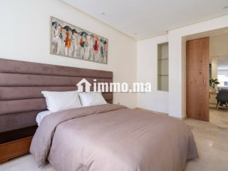 Magnifique appartement meublé 3 chambres a louer sur Triangle dor - Appartement à louer - Casablanca