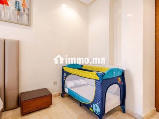 Magnifique appartement meublé 3 chambres a louer sur Triangle dor - Appartement à louer - Casablanca