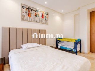 Magnifique appartement meublé 3 chambres a louer sur Triangle dor - Appartement à louer - Casablanca