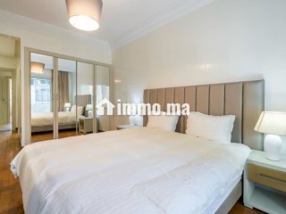 Magnifique appartement meublé 3 chambres a louer sur Triangle dor - Appartement à louer - Casablanca