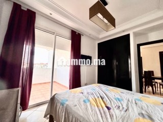 Appartement en vente à Sidi Rahal. 2 chambres agréables. Vue exceptionnelle sur la mer, chauffage central - Appartement à vendre - Dar Bouazza