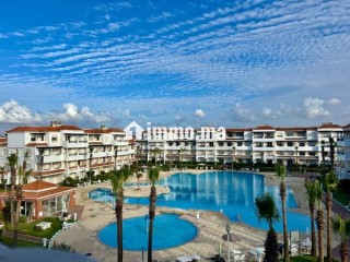 Appartement en vente à Sidi Rahal. 2 chambres agréables. Vue exceptionnelle sur la mer, chauffage central - Appartement à vendre - Dar Bouazza