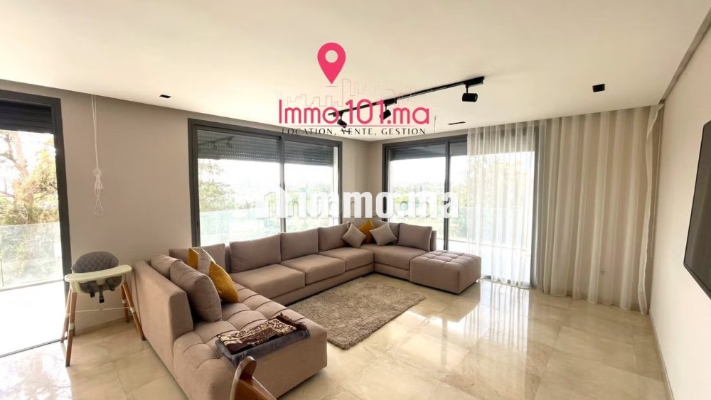 Location appartement meublé à l’Orangeraie Souissi - Location Immobilier - Rabat - photo 2