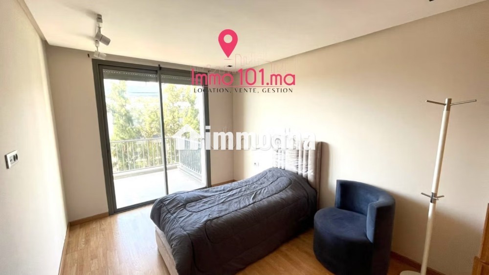 Location appartement meublé à l’Orangeraie Souissi - Location Immobilier - Rabat - photo 5