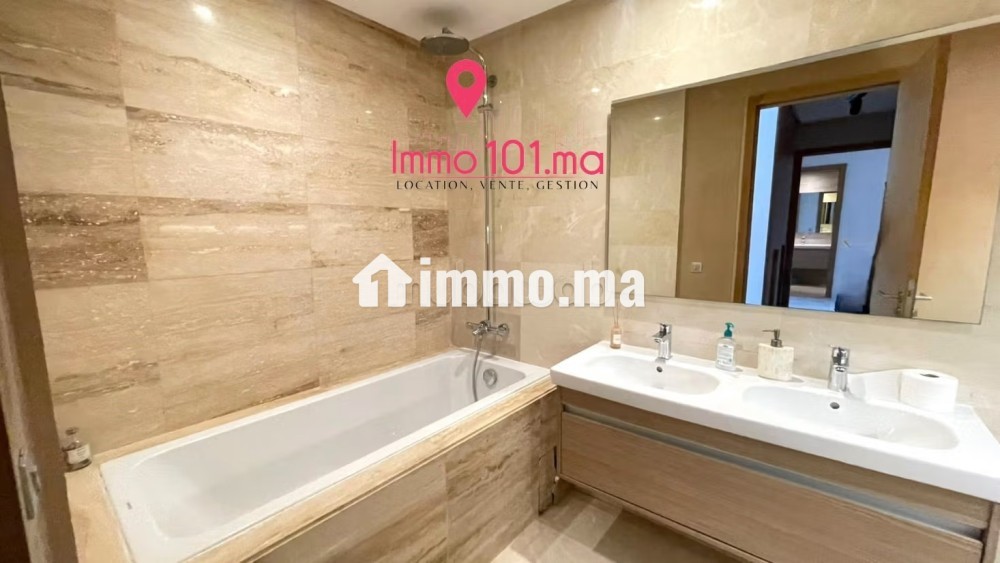 Location appartement meublé à l’Orangeraie Souissi - Location Immobilier - Rabat - photo 8