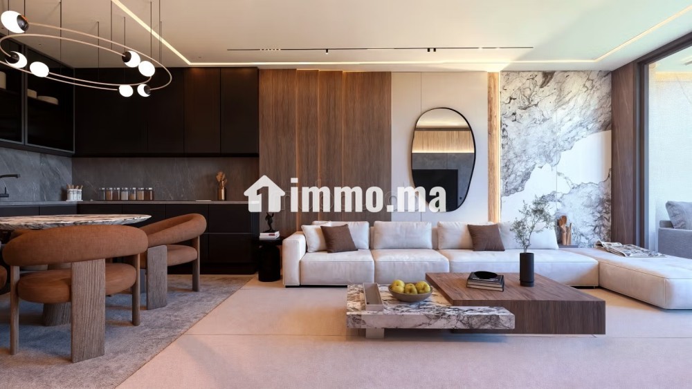 Vente d'un bel appartement à Guéliz. 2 chambres - Vente Immobilier - Marrakech - photo 4