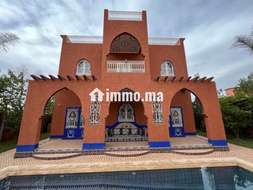 Villa de luxe à vendre à Tahannaout. 12 chambres agréables. Double vitrage et vue sur le grand Atlas - Vente Immobilier - Autre - photo 5