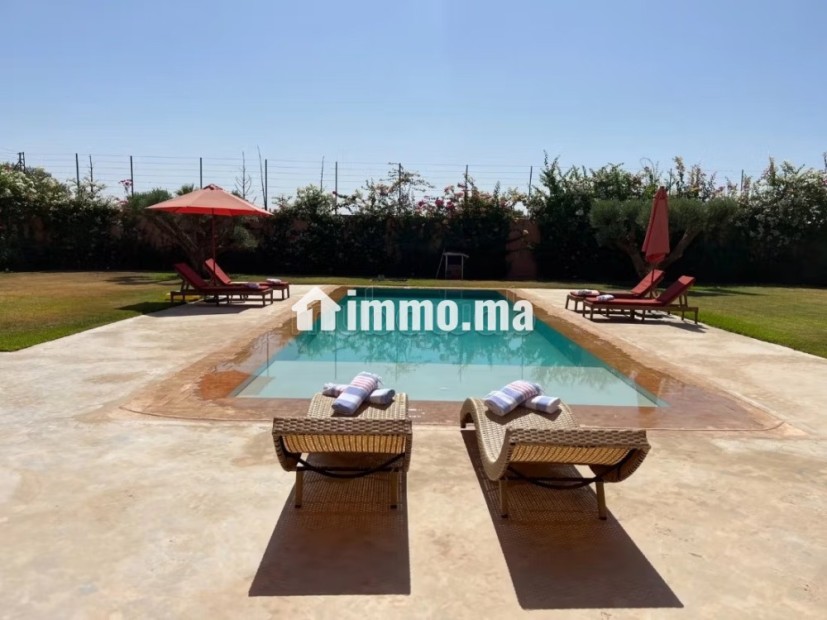 Vente villa plain pied kms 7 marrakech - Vente Immobilier - Marrakech - photo 3