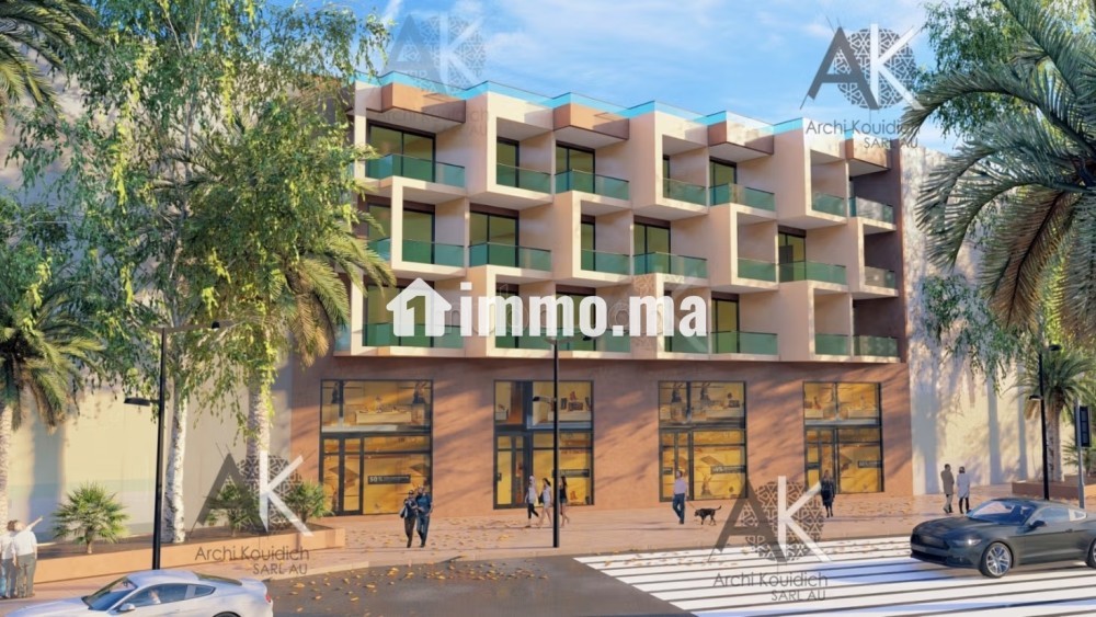 Appartement en vente à Guéliz. 1 chambre. Double vitrage et chauffage central - Vente Immobilier - Marrakech - photo 1