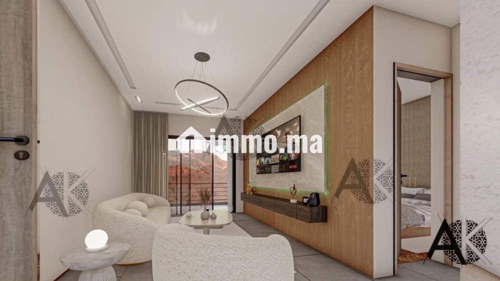 Appartement en vente à Guéliz. 1 chambre. Double vitrage et chauffage central - Vente Immobilier - Marrakech - photo 3
