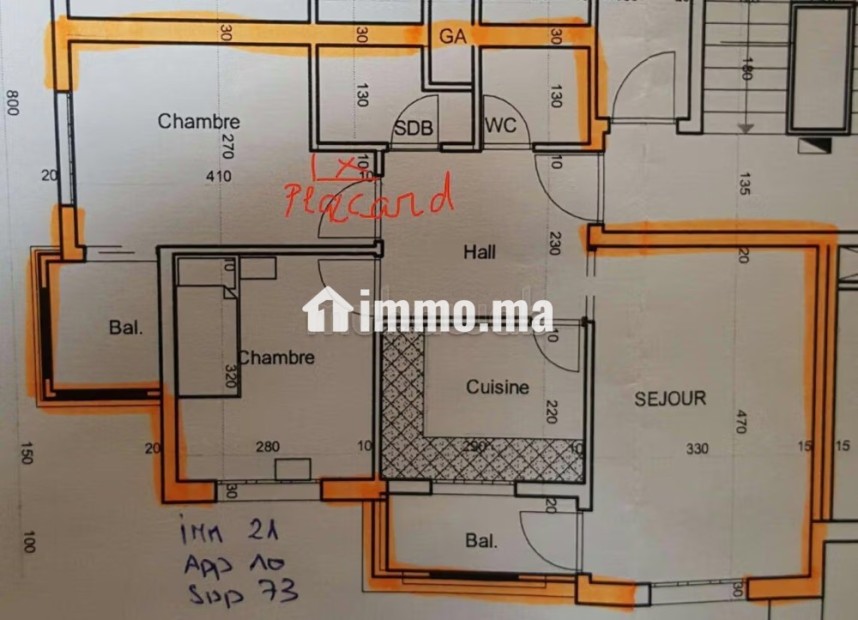 Beau T3 RDC Résidence balnéaire, Piscines et PKG - Vente Immobilier - El Mansouria - photo 3