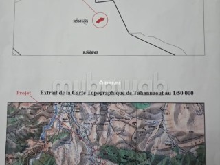 Terrain 2100m2 face des terres d' amanar - Terrain à vendre - Autre