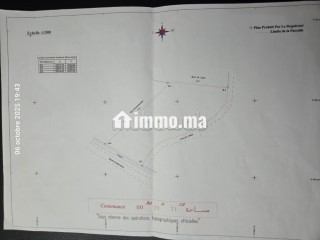 Terrain 2100m2 face des terres d' amanar - Terrain à vendre - Autre