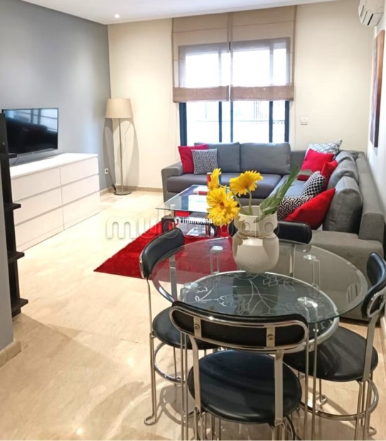 Studio meublé 48m2 4è Terrasse Garage Maarif - Location Immobilier - Casablanca - photo 1