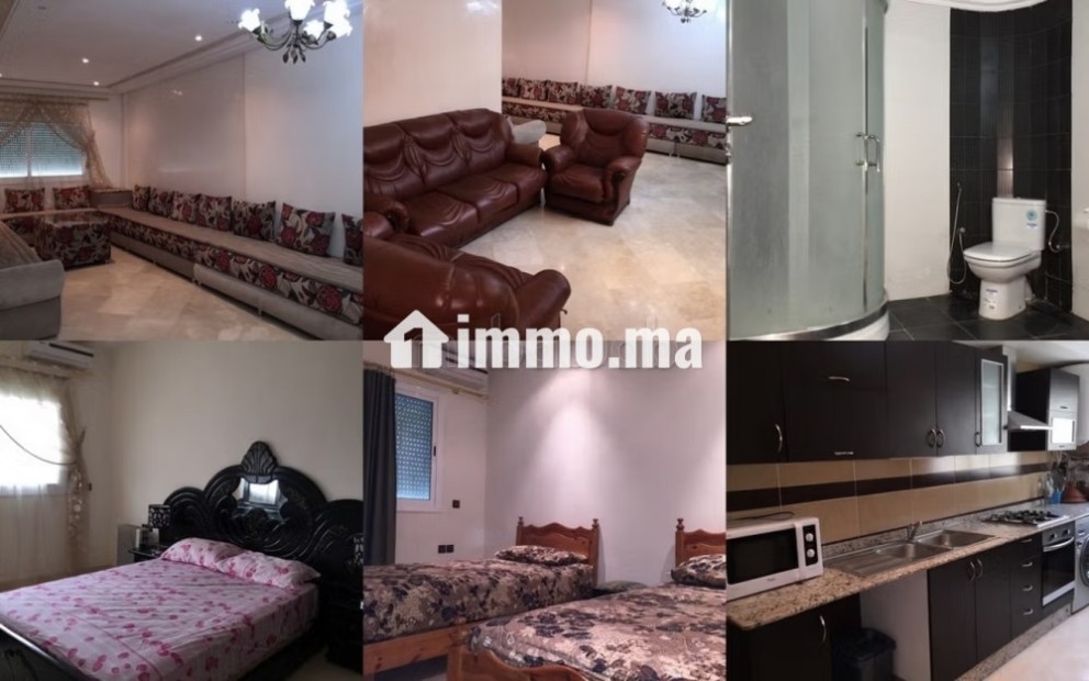 Location saisonnière en Centre. Surface de 95 m². Salon Marocain et antenne parabolique - Vente Immobilier - Fes - photo 1